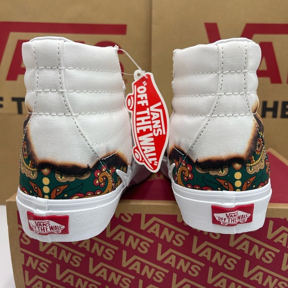 Vans Men’s Sk8-Hi Bolt (Big Reveal) True White/P Sneakers 
VN0A5JIVAZQ - Picture 15 of 16
